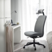 ИКЕА Офисное кресло с подголовником VALLFJÄLLET, 195.051.80 - Home Club, изображение 3