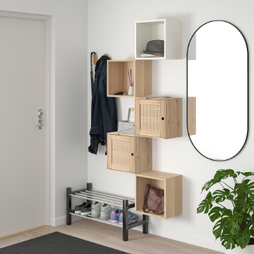 ИКЕА Комбинация настенных шкафов EKET ЭКЕТ / VÄLJARE, 694.881.02 - Home Club