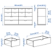 ИКЕА Комод NORDLI НОРДЛИ, 592.394.91 - Home Club, изображение 7