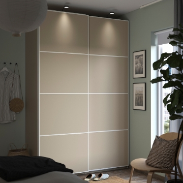 ИКЕА Шкаф с раздвижными дверями PAX ПАКС / MEHAMN, 795.622.43 - Home Club