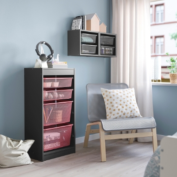ІКЕА Стелаж з контейнерами TROFAST ТРУФАСТ, 895.150.86 - Home Club