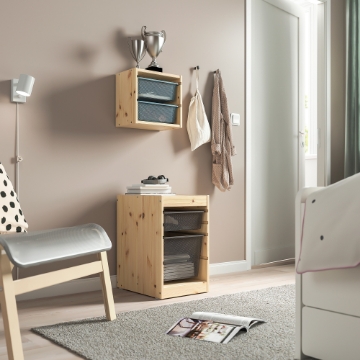 ІКЕА Стелаж з контейнерами TROFAST ТРУФАСТ, 595.256.14 - Home Club