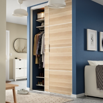 ИКЕА Комбинация раздвижных дверей SKYTTA / MEHAMN, 894.240.48 - Home Club