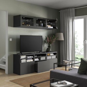 ІКЕА Комбінація тумби під телевізор BESTÅ БЕСТО, 995.079.10 - Home Club