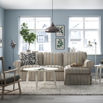 ИКЕА 3-местный диван с шезлонгом EKTORP ЭКТОРП, 695.090.34 - Home Club