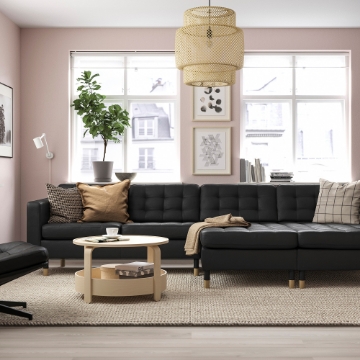 ІКЕА Диван 4-місний з шезлонгом LANDSKRONA ЛАНДСКРУНА, 595.542.77 - Home Club