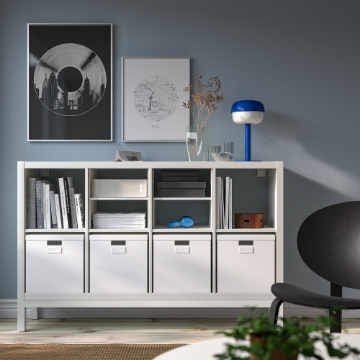 ІКЕА Стелаж з несучою рамою KALLAX КАЛЛАКС, 995.529.12 - Home Club