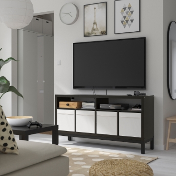 ИКЕА Шкаф для телевизора с основанием KALLAX КАЛЛАКС, 395.521.75 - Home Club