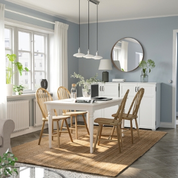 ІКЕА Стіл і 4 стільці INGATORP ІНГАТОРП / SKOGSTA СКОГСТА, 995.451.96 - Home Club