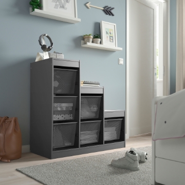 ІКЕА Стелаж з контейнерами TROFAST ТРУФАСТ, 995.268.57 - Home Club