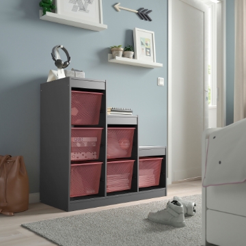 ІКЕА Стелаж з контейнерами TROFAST ТРУФАСТ, 395.268.55 - Home Club