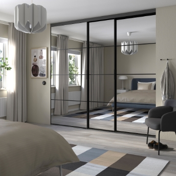 ІКЕА Гардеробна кімната з розсувними дверима SKYTTA / PAX ПАКС, 895.621.67 - Home Club