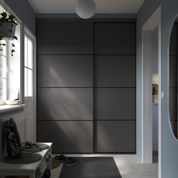 ИКЕА Шкаф с раздвижной дверью SKYTTA / BOAXEL БОАКСЕЛЬ, 395.232.39 - Home Club
