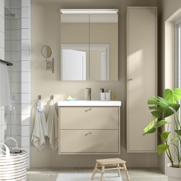ИКЕА Тумба под умывальник с выдвижными ящиками HAVBÄCK / ORRSJÖN, 395.139.90 - Home Club