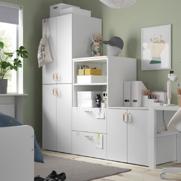 ИКЕА Стелаж SMÅSTAD СМОСТАД / PLATSA ОПХУС, 594.860.71 - Home Club