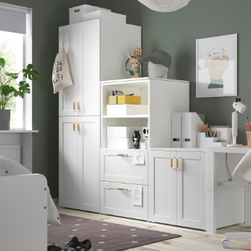 ИКЕА Стелаж SMÅSTAD СМОСТАД / PLATSA ОПХУС, 294.876.37 - Home Club