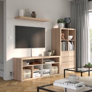 ІКЕА Тумба під телевізор KALLAX КАЛЛАКС / LACK ЛАКК, 295.521.71 - Home Club