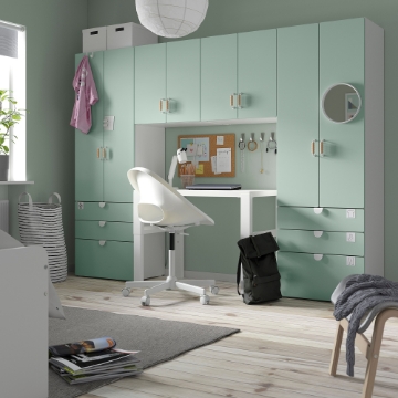 ІКЕА Стелаж SMÅSTAD СМОСТАД / PLATSA ПЛАТСА, 095.445.54 - Home Club