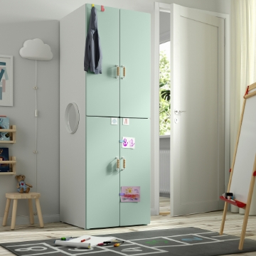 ІКЕА Гардероб SMÅSTAD СМОСТАД / PLATSA ПЛАТСА, 895.465.25 - Home Club
