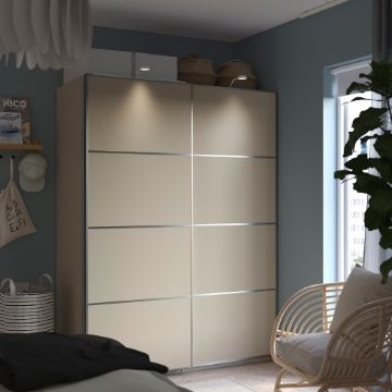 ИКЕА Шкаф с раздвижными дверцами PAX ПАКС / MEHAMN, 295.622.45 - Home Club