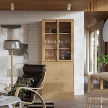 ИКЕА Комбинация раздвижных стеклянных дверей TONSTAD, 395.150.55 - Home Club