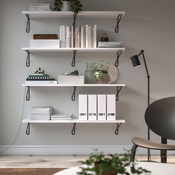 ИКЕА Настенная полка BERGSHULT БЕРГСХУЛЬТ / FÖRLÄGGARE, 395.727.91 - Home Club