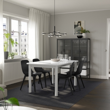 ИКЕА Стол и 4 стула STRANDTORP СТРАНДТОРП / ODGER ОДГЕР, 795.689.28 - Home Club