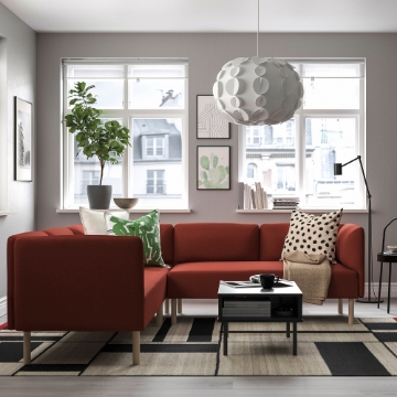 ІКЕА Модульний кутовий диван LILLEHEM, 595.361.46 - Home Club
