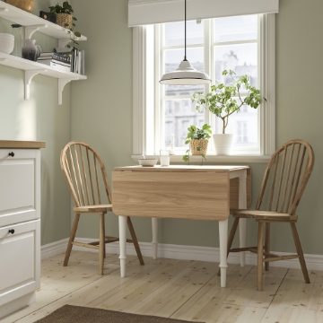 ІКЕА Стіл і 2 стільці DANDERYD ДАНДЕРЮД / SKOGSTA СКОГСТА, 895.680.94 - Home Club