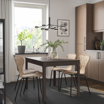 ІКЕА Стіл та 4 стільці EKEDALEN ЕКЕДАЛЕН / ÄLVSTA, 495.708.19 - Home Club