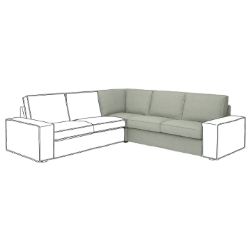 ИКЕА Покрытие угловой секции KIVIK КИВИК, 305.252.85 - Home Club