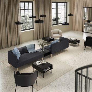 ІКЕА 4-місний диван-модуль з бічним столиком LILLEHEM, 895.697.53 - Home Club