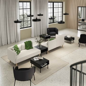 ІКЕА 4-місний диван-модуль з бічним столиком LILLEHEM, 695.697.54 - Home Club
