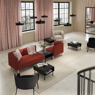 ІКЕА 3-місний диванний модуль з тумбочкою LILLEHEM, 095.697.47 - Home Club