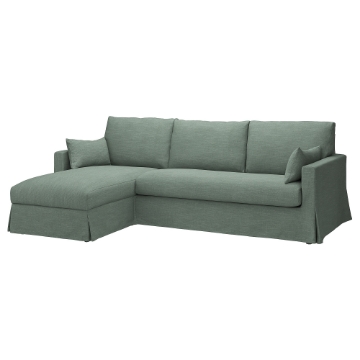 ІКЕА Чохол для 3-місного дивана  з шезлонгом HYLTARP, 705.662.69 - Home Club