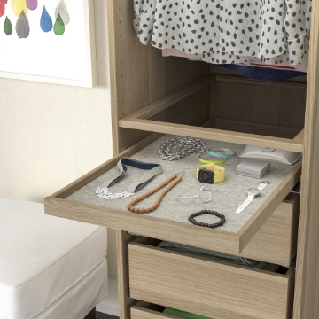 ИКЕА Выдвижная полка с ковриком KOMPLEMENT КОМПЛИМЕНТ, 995.549.68 - Home Club