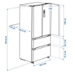 ИКЕА Холодильник RIBBENÅS, 905.807.59 - Home Club, изображение 9