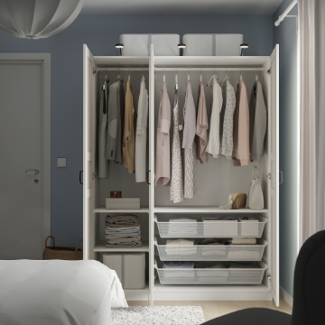ИКЕА Комбинация шкафов PAX ПАКС / FLISBERGET ФЛИСБЕРГЕТ, 995.006.78 - Home Club