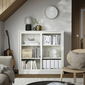 ИКЕА Витрина с раздвижными дверцами TONSTAD, 204.888.96 - Home Club