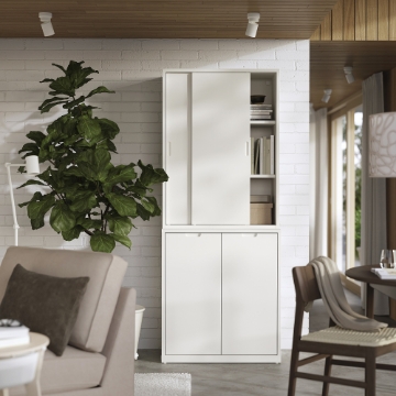 ИКЕА Комбинация с раздвижными дверями TONSTAD, 395.717.63 - Home Club