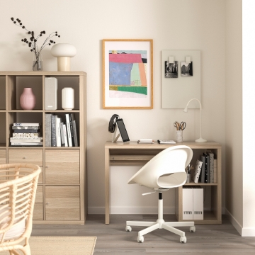 ИКЕА Стол и стул KALLAX КАЛЛАКС / LOBERGET ЛОБЕРГЕТ, 195.550.09 - Home Club