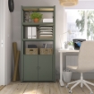 ІКЕА Стелаж з шафою BROR БРУР, 895.161.42 - Home Club, зображення 3