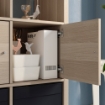 ІКЕА Стелаж з 4 вставками KALLAX КАЛЛАКС, 191.975.96 - Home Club, зображення 4