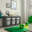 ІКЕА Стелаж з контейнерами TROFAST ТРУФАСТ, 595.749.49 - Home Club, зображення 2