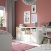 ІКЕА Стелаж з 4 вставками KALLAX КАЛЛАКС, 592.783.07 - Home Club, зображення 2