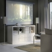 ІКЕА Стелаж з 4 вставками KALLAX КАЛЛАКС, 592.783.07 - Home Club, зображення 3