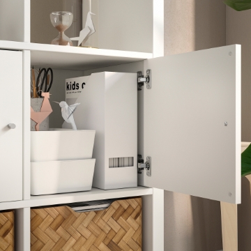 ІКЕА Стелаж з 10 вставками KALLAX КАЛЛАКС, 092.783.38 - Home Club