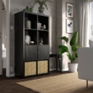 ІКЕА Стелаж з дверцятами KALLAX КАЛЛАКС, 990.174.45 - Home Club, зображення 2