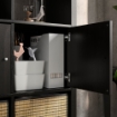 ІКЕА Стелаж з дверцятами KALLAX КАЛЛАКС, 990.174.45 - Home Club, зображення 3