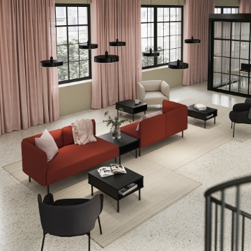 ІКЕА 4-місний диван-модуль з бічним столиком LILLEHEM, 995.362.34 - Home Club